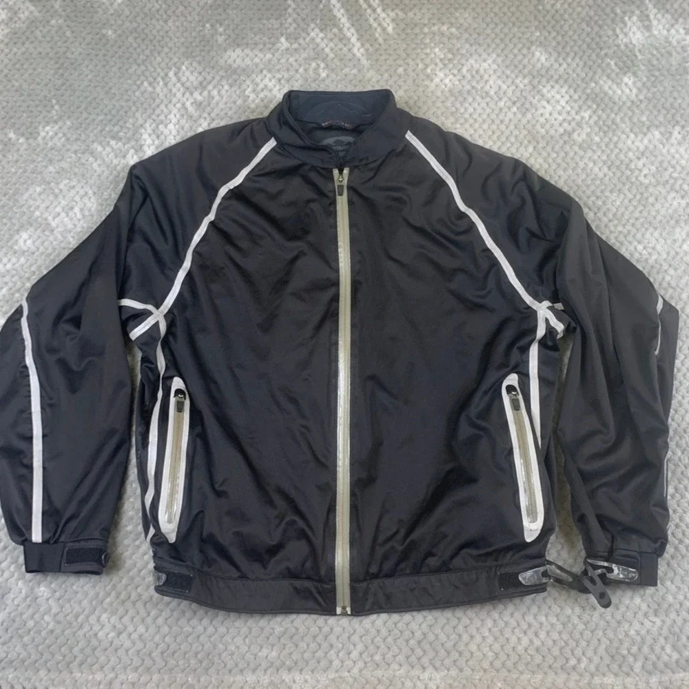 Sun Mountain RainFlex Mens Golf Jacket Black Waterproof Breathable T80427 XL